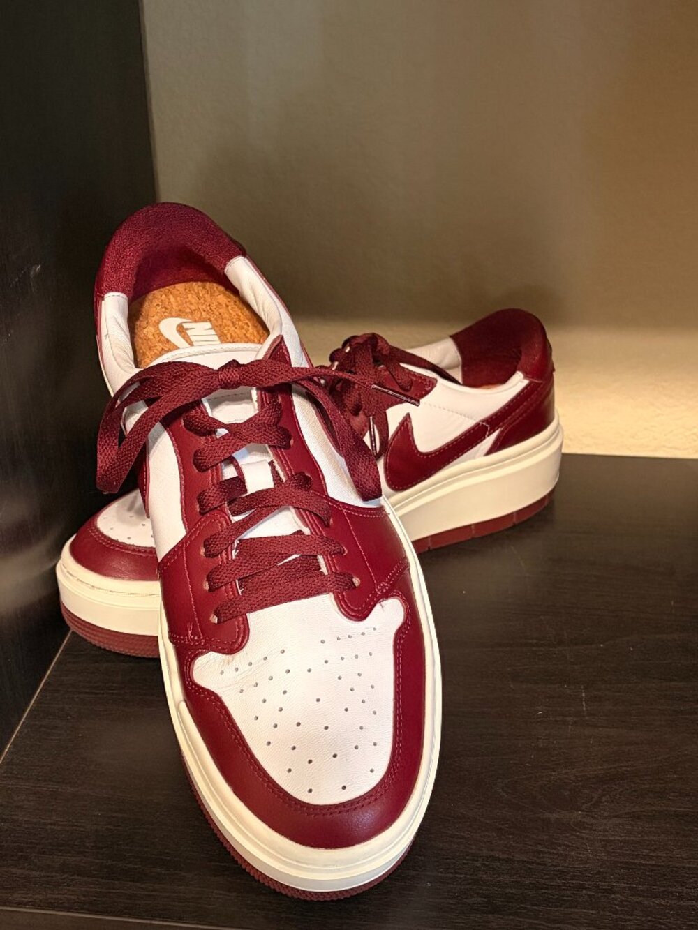 Nike Air Jordan 1 Elevate Low Dark Beetroot Women Size 11.5 DH7004-161